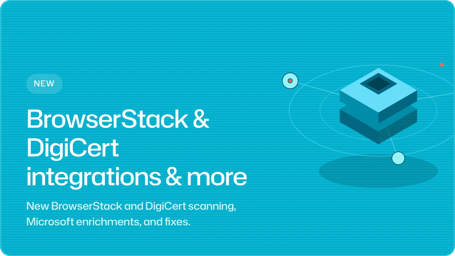BrowserStack & DigiCert integrations & more