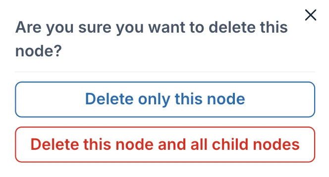 Deleting Flow Nodes ❗