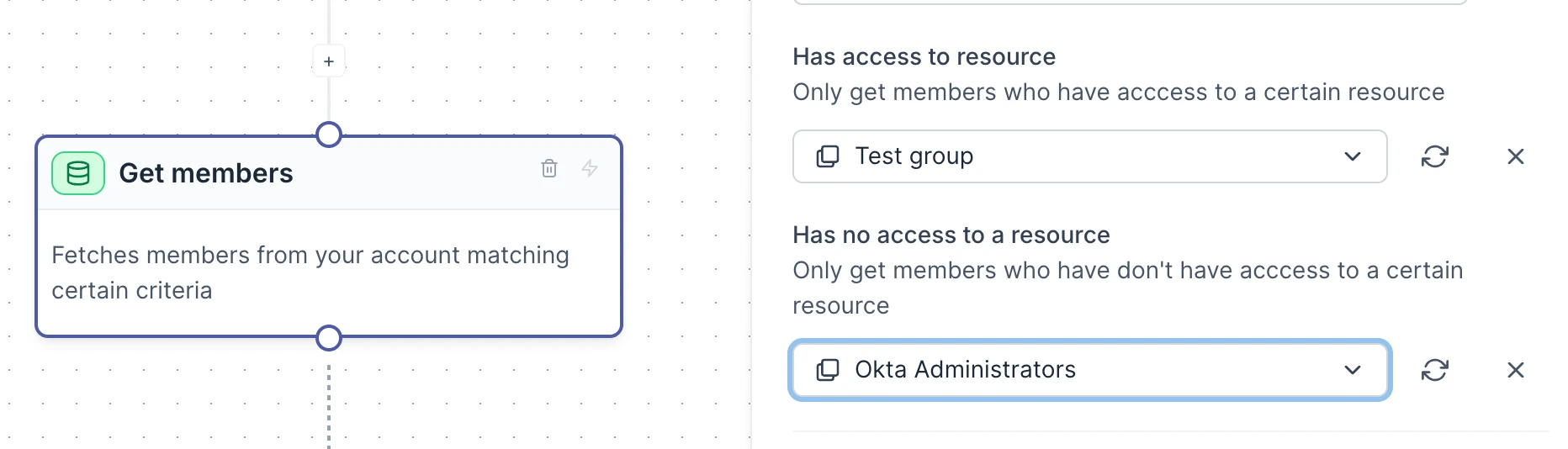 Flows - Filter on Resource Access