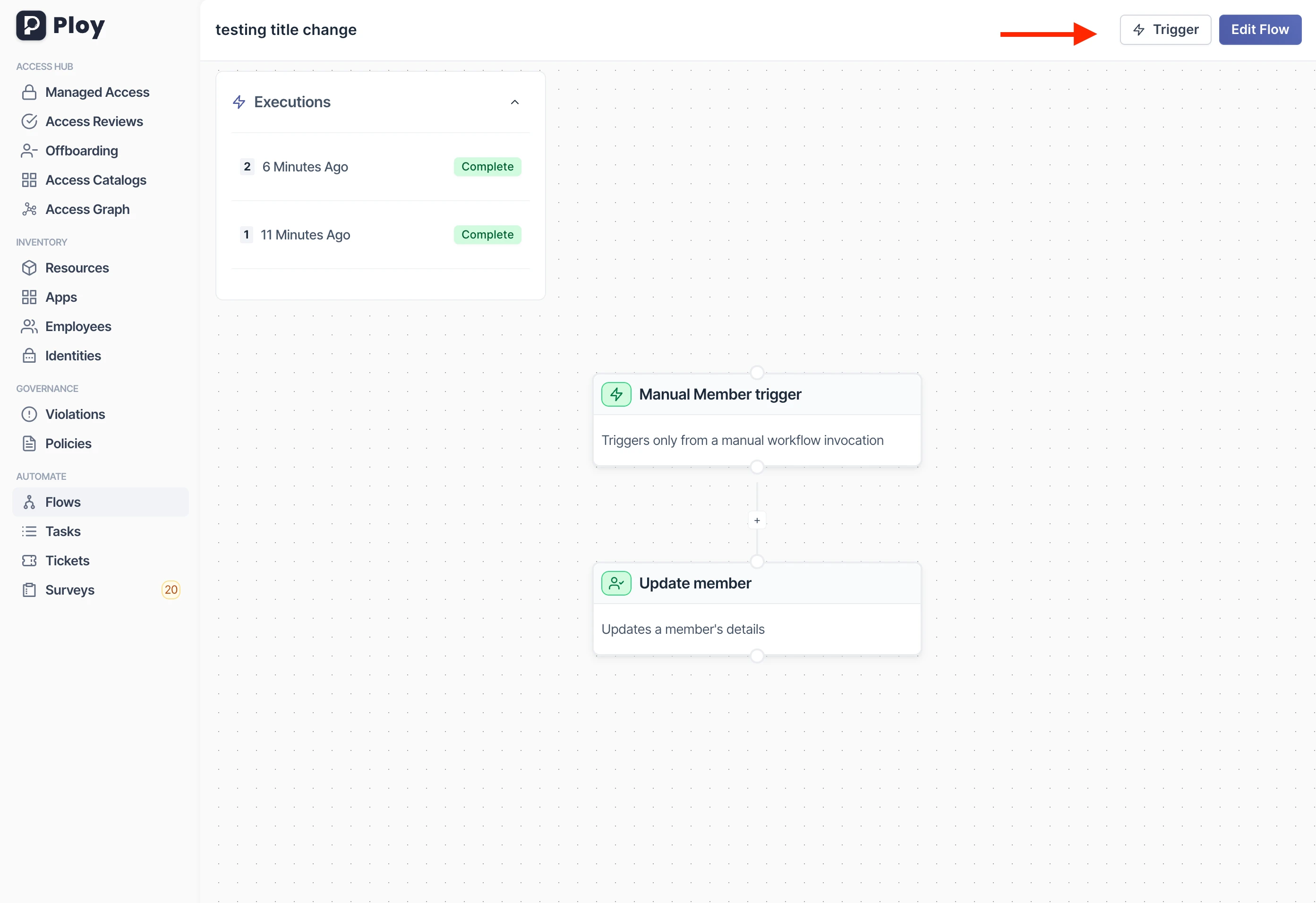 Flows improvements