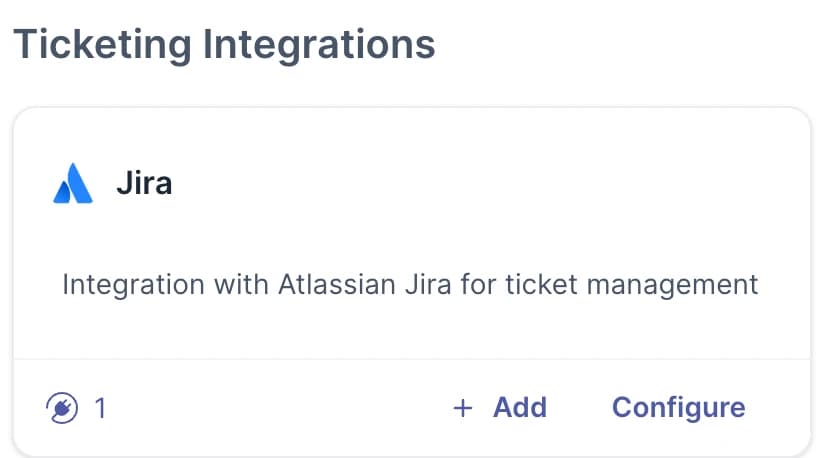 Jira Integration