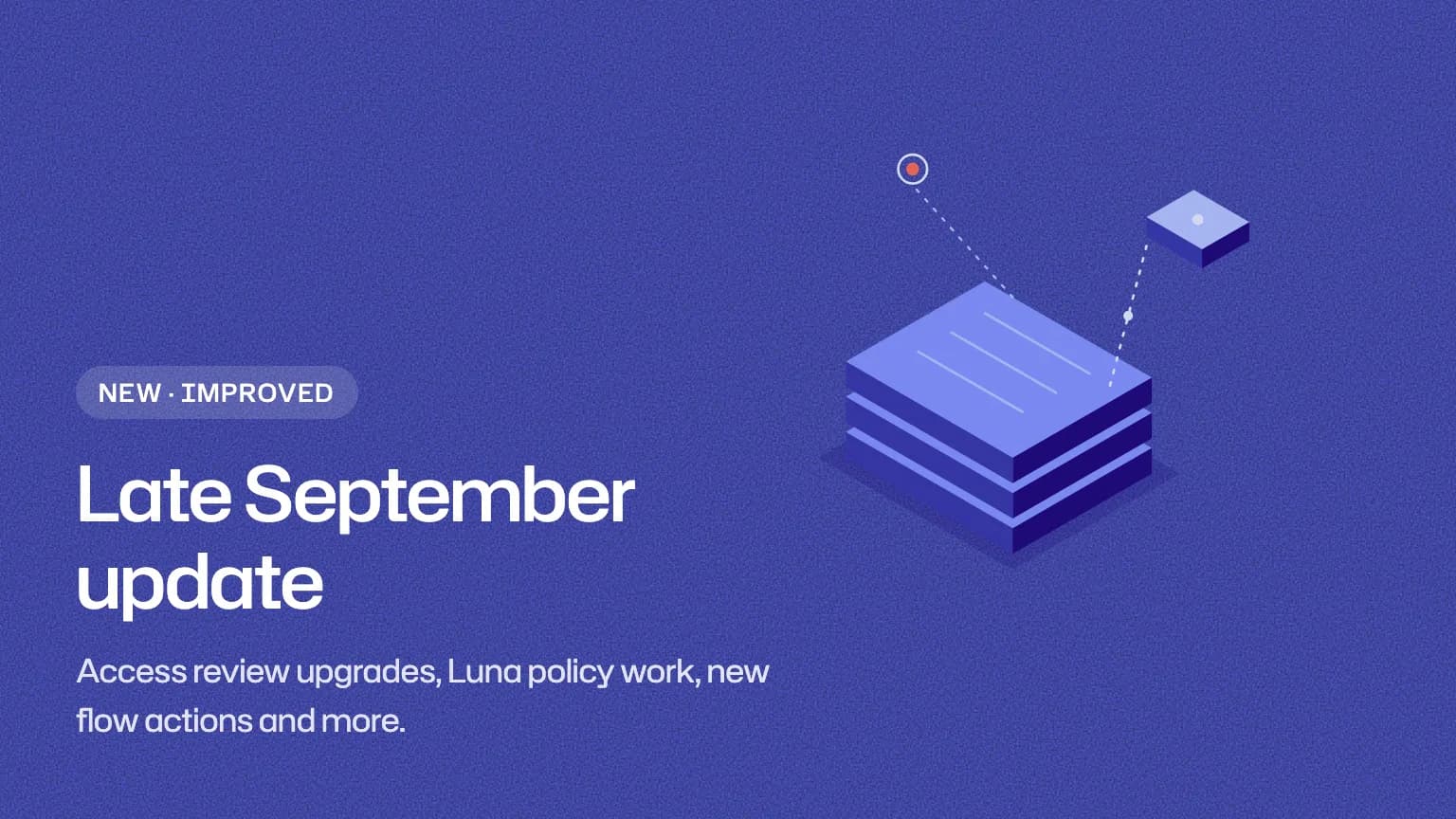 Late September update