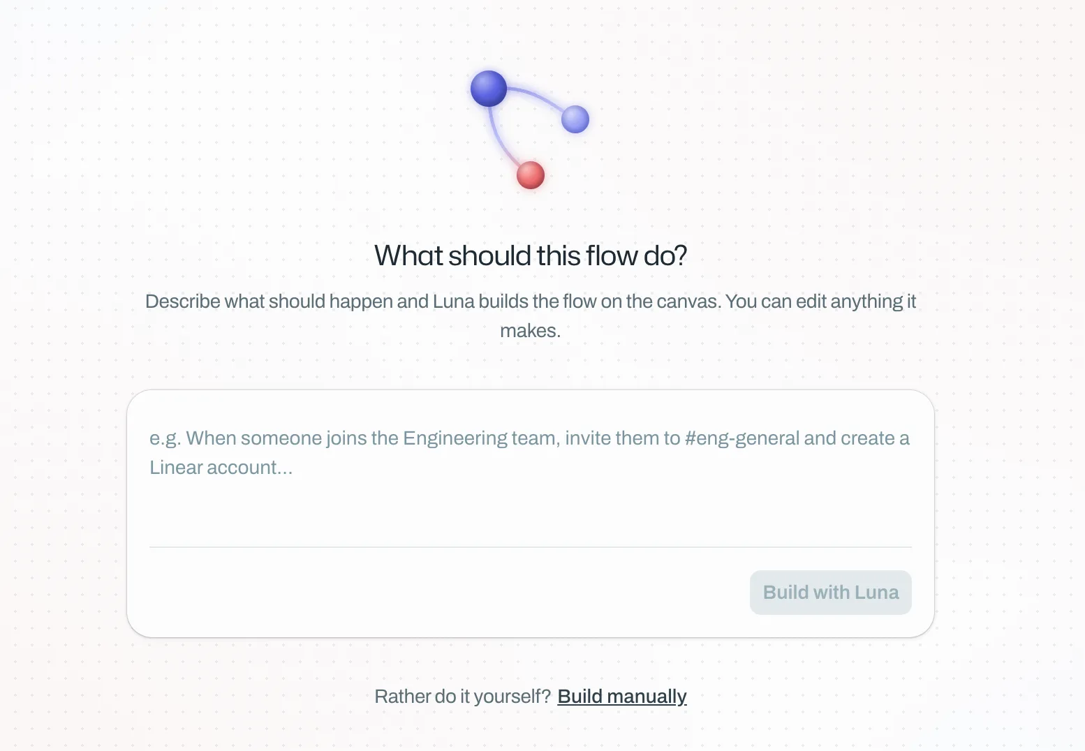 Luna generated flows
