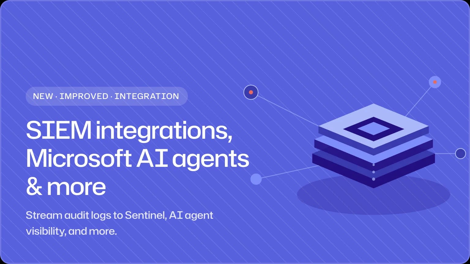 SIEM integrations, Microsoft AI agents & more